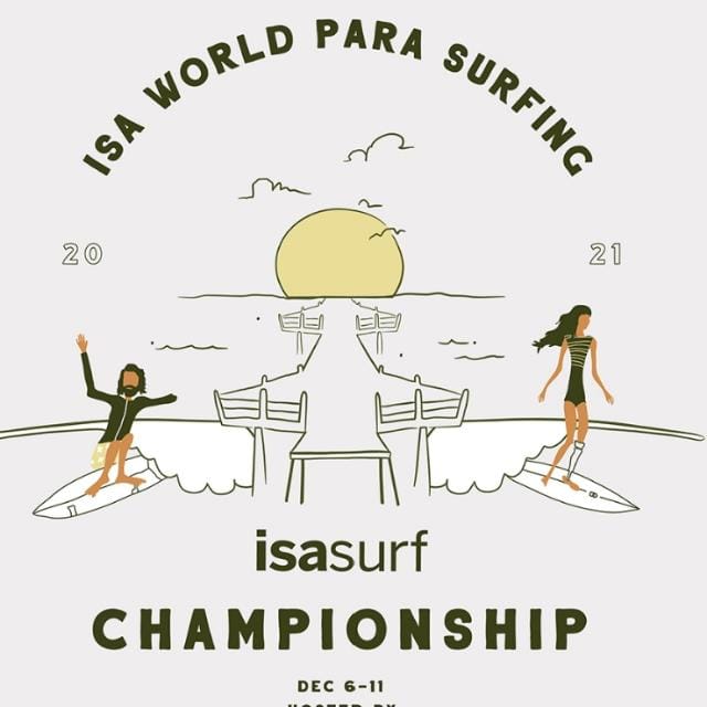 Hands With Heart at the ISA WORLD PARA SURFING